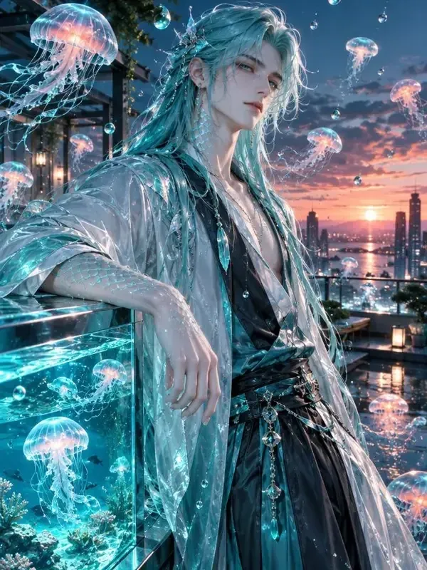 我家老师是鲛人 封面